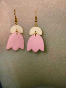 Combo Pastel Pink Floral Earrings