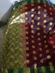 Elegant Green Saree