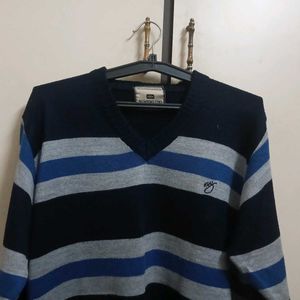 Striped Pullover Sweater