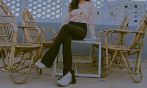 Twist Front Long Sleeve Top