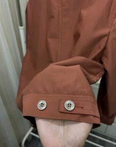 Rust Colored Casual Jacket