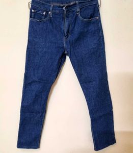 Levis Men Blue Tapered Fit Slim 512 Mid Rise Jeans