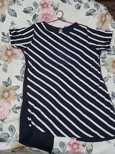 Striped Tunic Top