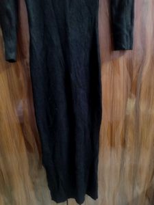 Black Bodycon woolen Dress