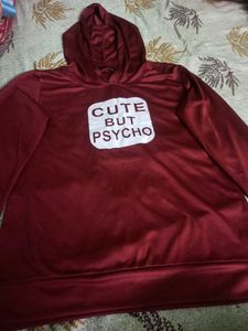 Maroon Hoodie Top (New)