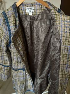 CHANEL Woven Tweed Jacket Shift Dress