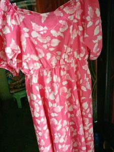 Floral Pink Dress