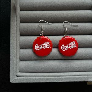 Coca Cola Earrings