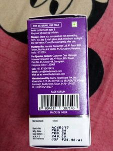 The Derma Co. Face Serum