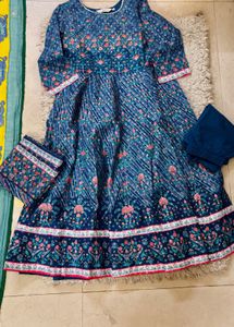 BIBA Floral Print Kurta Set
