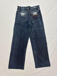 Wide Leg Denim Jeans
