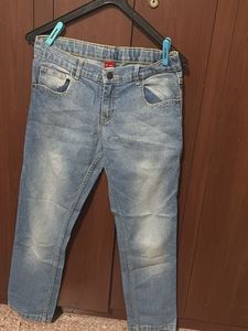girls  Light Wash Denim Jeans