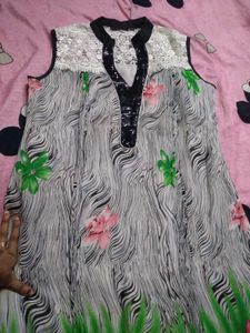 Floral Print Kurti