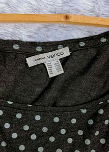Polka Dot Crop Top