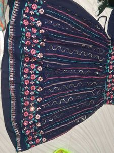 Navy Blue Palazzos