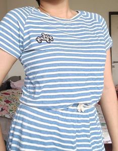 Striped Casual Dress