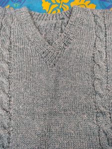 Knitted Sweater Vest