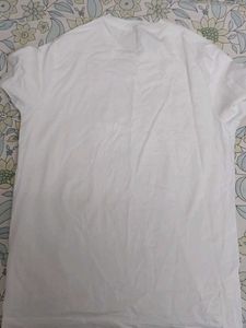 unisex Graphic Print White T-Shirt