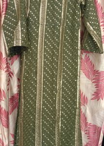 Sequence Work Full Length Kurta