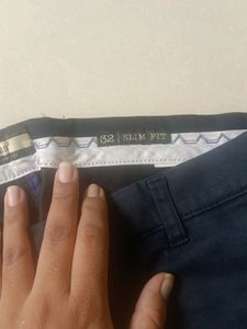 Blue And Black Shorts For Men