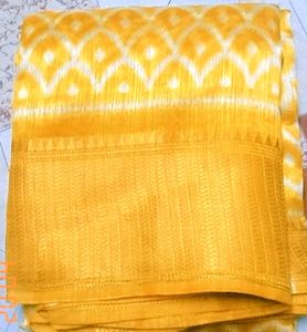 Yellow Beautiful Saree....😊❤️