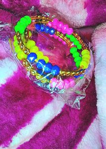 Colours Full Bracelets For Girls ❤️