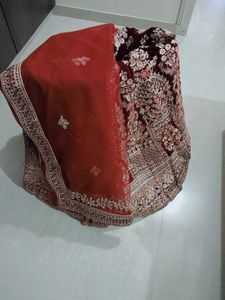 New Unstitched Bridel Lahenga