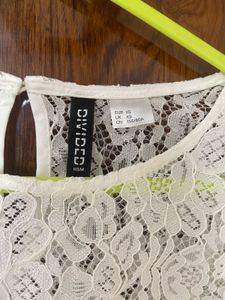 White Lace Top