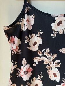 Floral Print Slip Dress