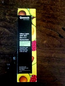 Quench Ultra Light SPF 50+ Sunscreen 50ml