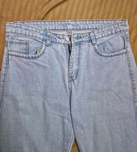 Light Wash Wide leg Jeans