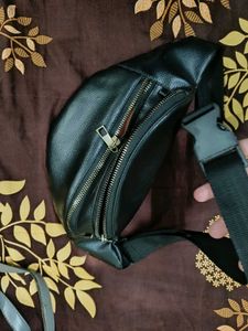 Stylish Black Waist Bag