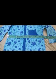 Cute Baby Blue Footed romper