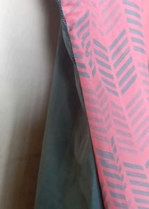 Pink Floral Print Kurta