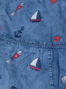 A Pure Denim Frock