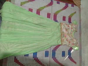 Elegant Green Ethnic Gown