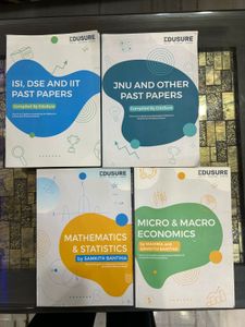 ISI, JNU, DSE, IIT Economics Entrance Exam Books