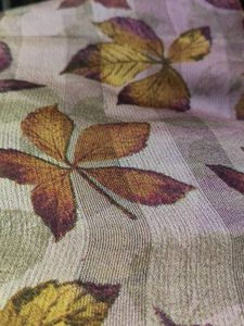 Leaf Print Saree
