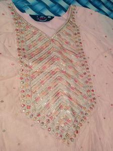 Elegant Kurta Set Peach🍑