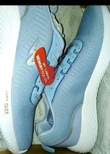 Campus Women Blue Mesh Running Shoes