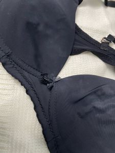 Black Padded Bra