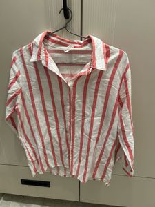 Striped Button-Down Shirt