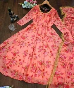 Floral Ethnic Gown