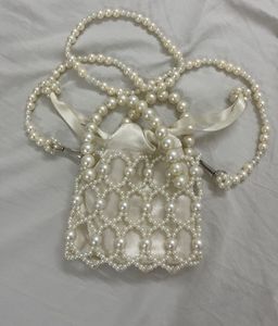 Pearl Beaded Mini Bag