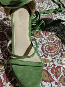 Green Classy Heels