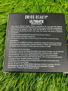 Swiss Beauty Eyeshadow Palette