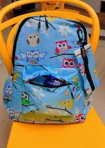 Owl Print Backpack