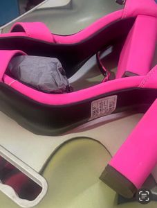 Neon sandals