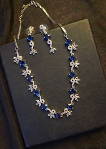 American Diamond Jewellery Set