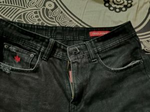 Ripped Black Jeans